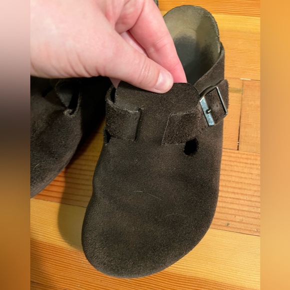 Brown Birkenstock Boston clogs - Picture 3 of 12